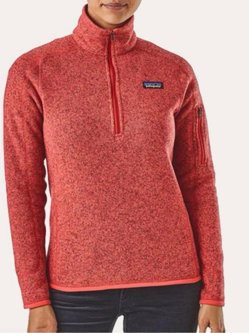 Patagonia Women’s Better Sweater Heather Quarter-Zip -  Size Small